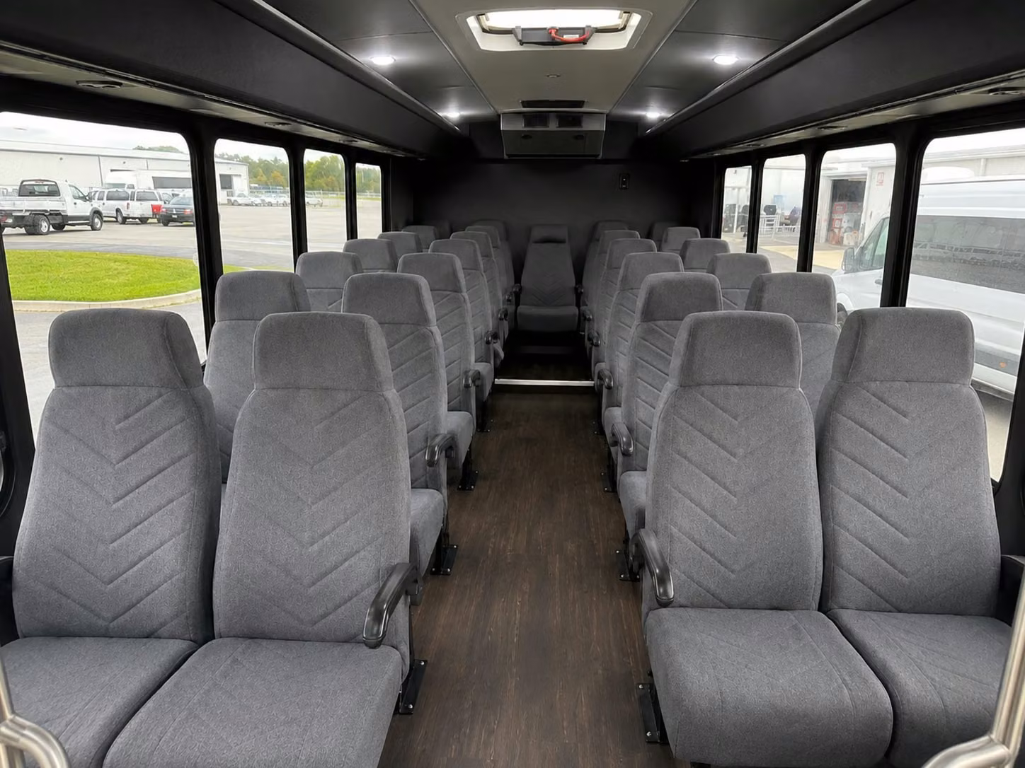 20 passenger minibus inside