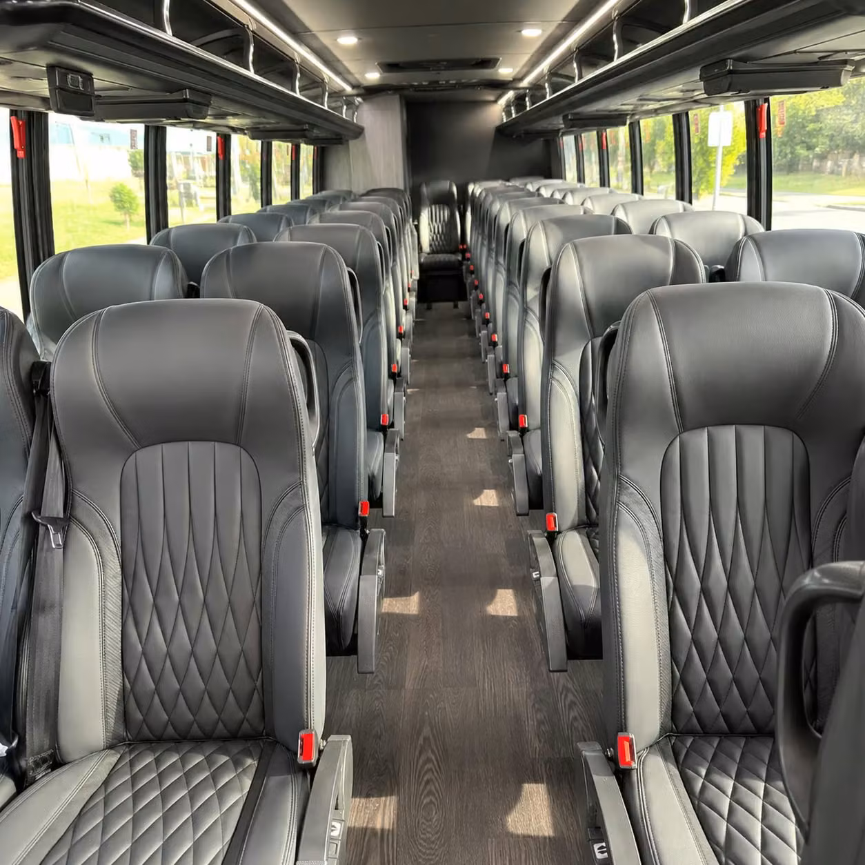25 passenger minibus inside