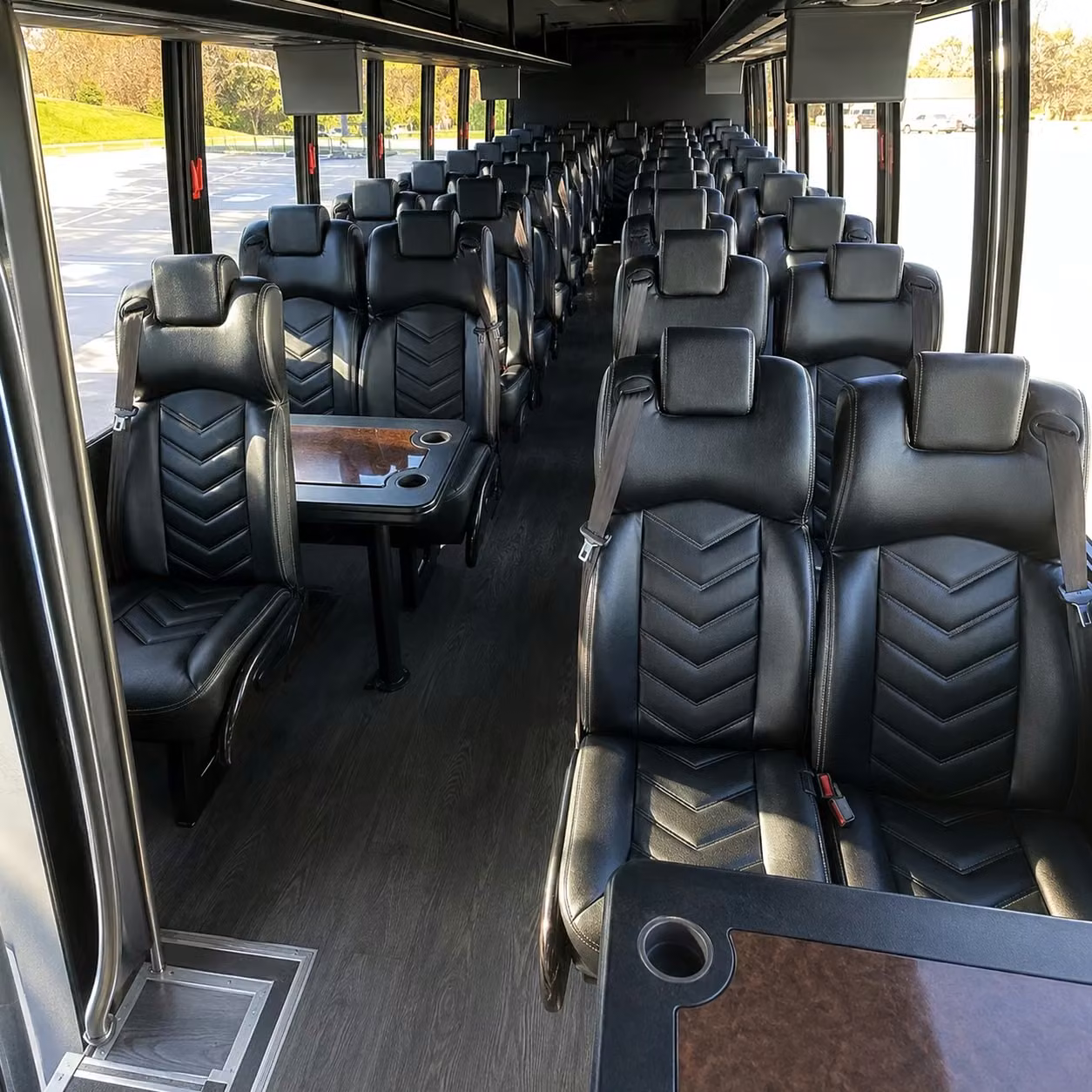 35 passenger minibus interior