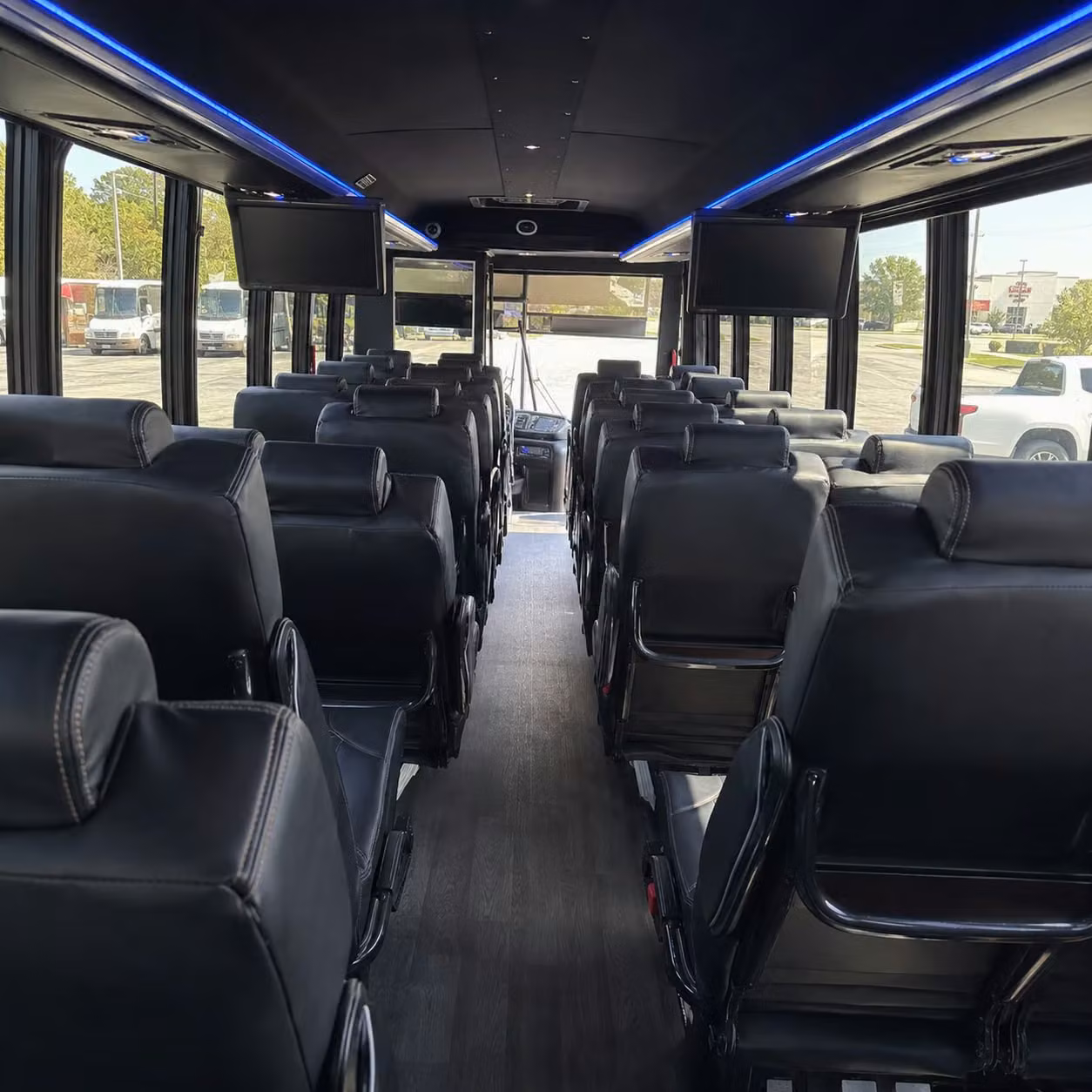 event transportation bus rentals in orange