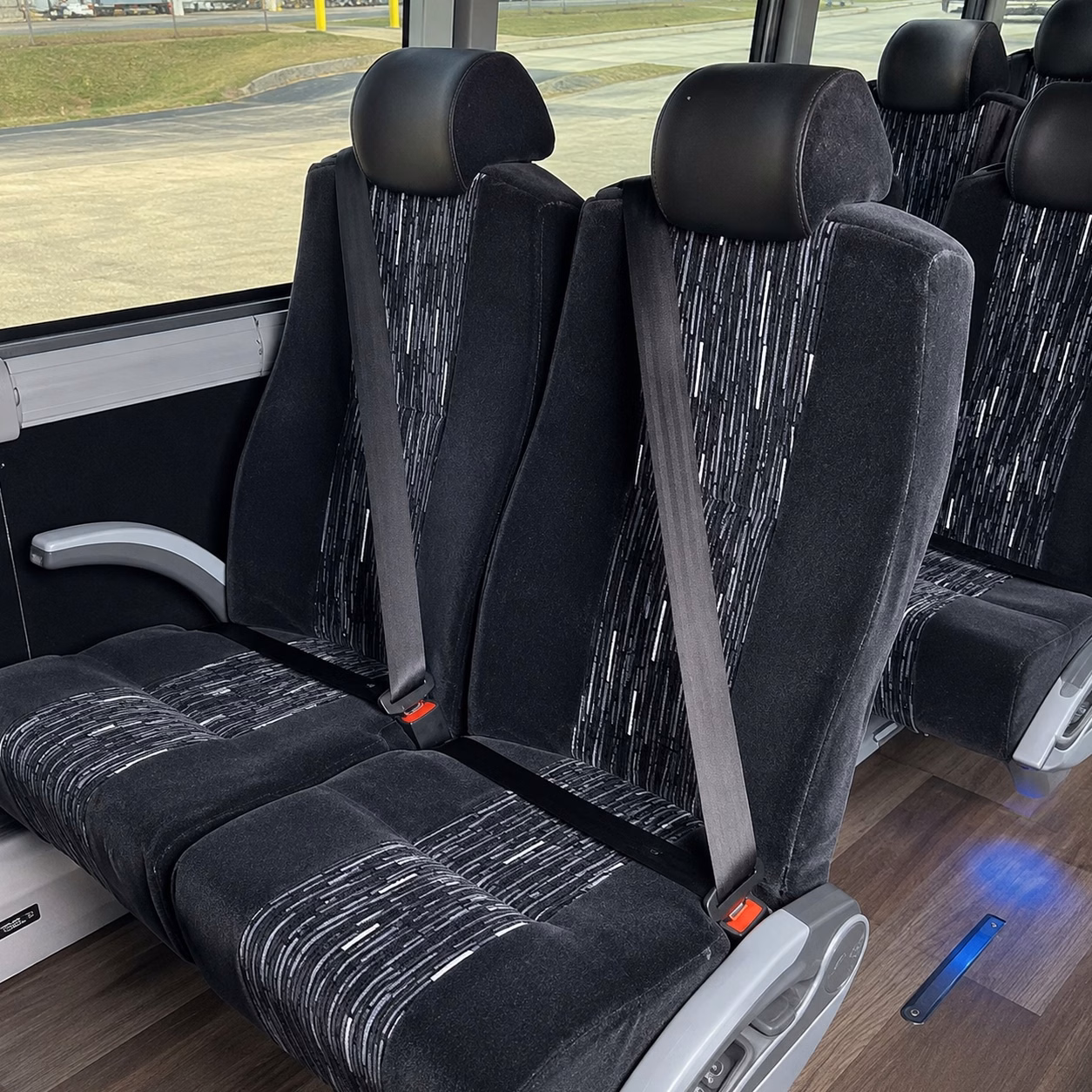 shuttle guests between orange hotels and your wedding venue without the headaches